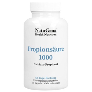 NatuGena Propionsäure 1000 120 St Kapseln Produktbild