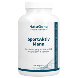 NatuGena SportAktiv Mann 150 St Kapseln Produktbild