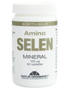 Amino-Selen 100 mcg. - 60 tabl. produktbillede
