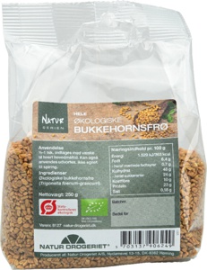 Natur Drogeriet Bukkehornsfrø Ø 250 g produktbillede