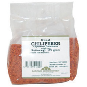 Natur-Drogeriet Chilipeber Knust   100 g produktbillede