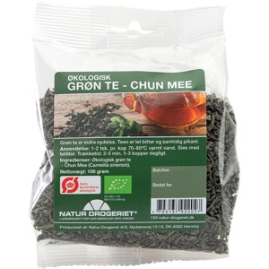 ND Grøn Te mild Ø • 100 g. produktbillede