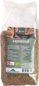 ND Hørfrø knuste Ø - 400g. produktbillede
