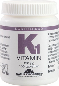 ND K1-vitamin 150 ug produktbillede