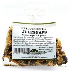 Natur-Drogeriet Krydderier til julesnaps   25 g produktbillede