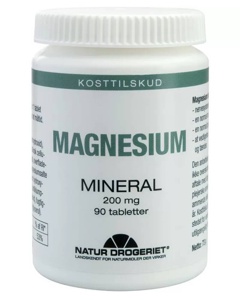 Natur Drogeriet Magnesium Mineral 90 stk. Produktbild