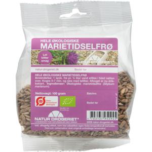 Natur Drogeriet Mariatistelfrön hela EKO 100 g produkt bild