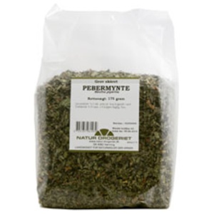 Pebermynte groft skåret 175g. produktbillede