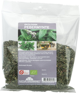 Pebermynte Øko. - 80 gram produktbillede