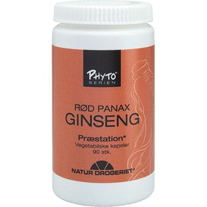 Natur-Drogeriet Rød Panax Ginseng - 90 kaps. produktbillede