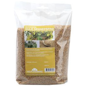 Natur-Drogeriet Sennepfrø Gul Hel - 1 kg produktbillede