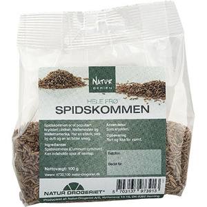 Natur-Drogeriet Spidskommen Hele Frø   100 g produktbillede