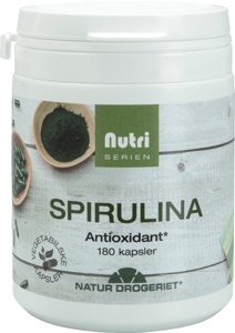 ND Spirulina 180 kap. produktbillede