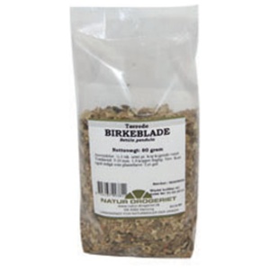 Tørrede birkeblade - 80 gram produktbillede
