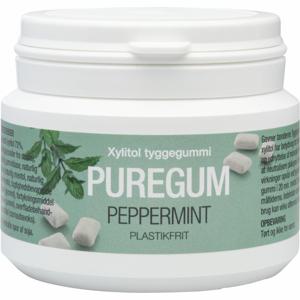 Natur Drogeriet Tuggummi Björksocker Pepparmynta 50 st produkt bild