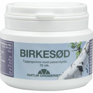 Natur Drogeriet Tuggummi Björksocker Pepparmynta 70 st produkt bild