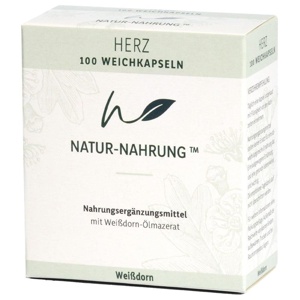 NATUR-NAHRUNG Herz Weißdorn Weichkapseln Produktbild