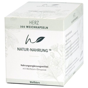 NATUR-NAHRUNG Herz Weißdorn Weichkapseln Produktbild