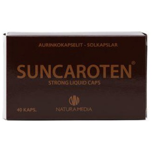 Natura Media SunCaroten Strong päikesekapslid N40 toote pilt