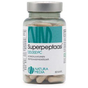 Natura Media Superpeptaas 120 000PC kapslid N80 toote pilt