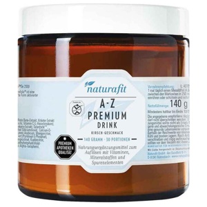 NATURAFIT A-Z Premium Drink Kirsche Pulver Produktbild