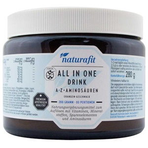 NATURAFIT All in One Drink A-Z+Aminosäuren Pulver Produktbild