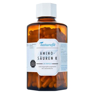 NATURAFIT Aminosäuren K Kapseln Produktbild