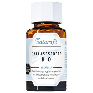 NaturaFit Ballaststoffe Bio Kapseln Produktbild