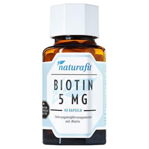 NATURAFIT Biotin 5 mg Kapseln Produktbild