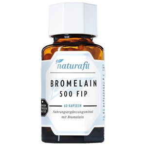 NATURAFIT Bromelain 500 FIP Kapseln Produktbild