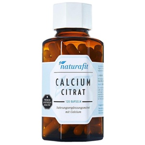 NATURAFIT Calcium Citrat Kapseln Produktbild
