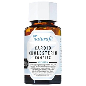 NATURAFIT Cardio Cholesterin Komplex Kapseln Produktbild
