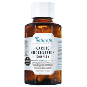 NATURAFIT Cardio Cholesterin Komplex Kapseln Produktbild