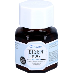 NATURAFIT Eisen Plus Kapseln Produktbild