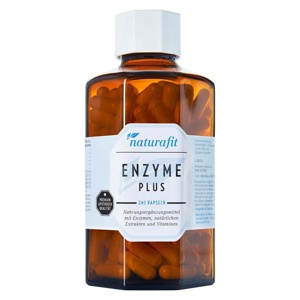 Naturafit Enzyme Plus Kapseln, 240 St Kapseln Produktbild