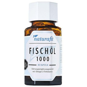NATURAFIT Fischöl 1000 mg Kapseln Produktbild