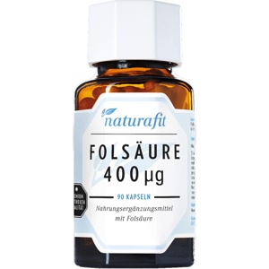 NATURAFIT Folsäure Kapseln Produktbild