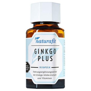 NATURAFIT Ginkgo Plus Kapseln Produktbild