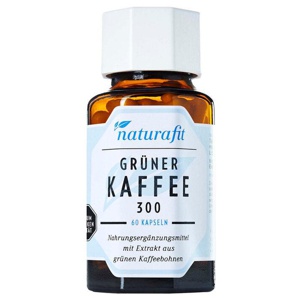 Naturafit Grüner Kaffee 300 Extrakt Kapseln, 60 St Kapseln Produktbild