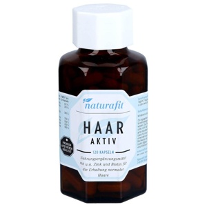 NATURAFIT Haar Aktiv Kapseln Produktbild