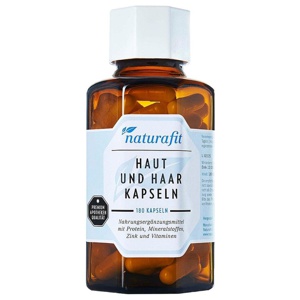 Naturafit Haut und Haarkapseln, 180 St Kapseln Produktbild