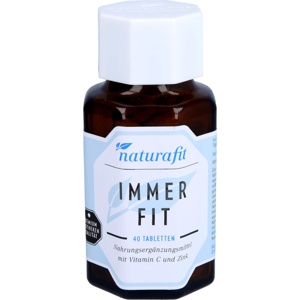 Naturafit Immerfit Lutschtabletten, 40 St Lutschtabletten Produktbild