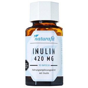 Naturafit Inulin 420 mg Kapseln, 90 St Kapseln Produktbild