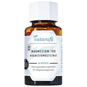 NATURAFIT Magnesium 100 mg Magnesiumglycinat Kaps. Produktbild