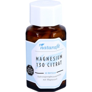 NATURAFIT Magnesium 130 Citr Kapseln Produktbild