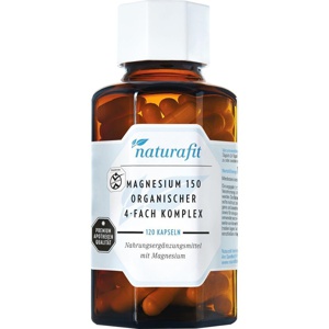 NATURAFIT Magnesium 150 organischer 4-fach Komplex Produktbild