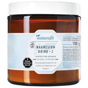 NATURAFIT Magnesium Drink+C Citrus Pulver Produktbild