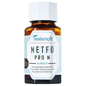 NATURAFIT Metfo Pro N Kapseln Produktbild