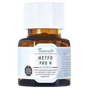 NATURAFIT Metfo Pro N Kapseln Produktbild