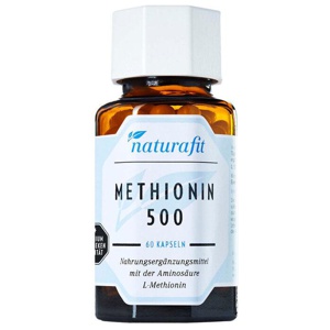 NATURAFIT Methionin 500 Kapseln Produktbild